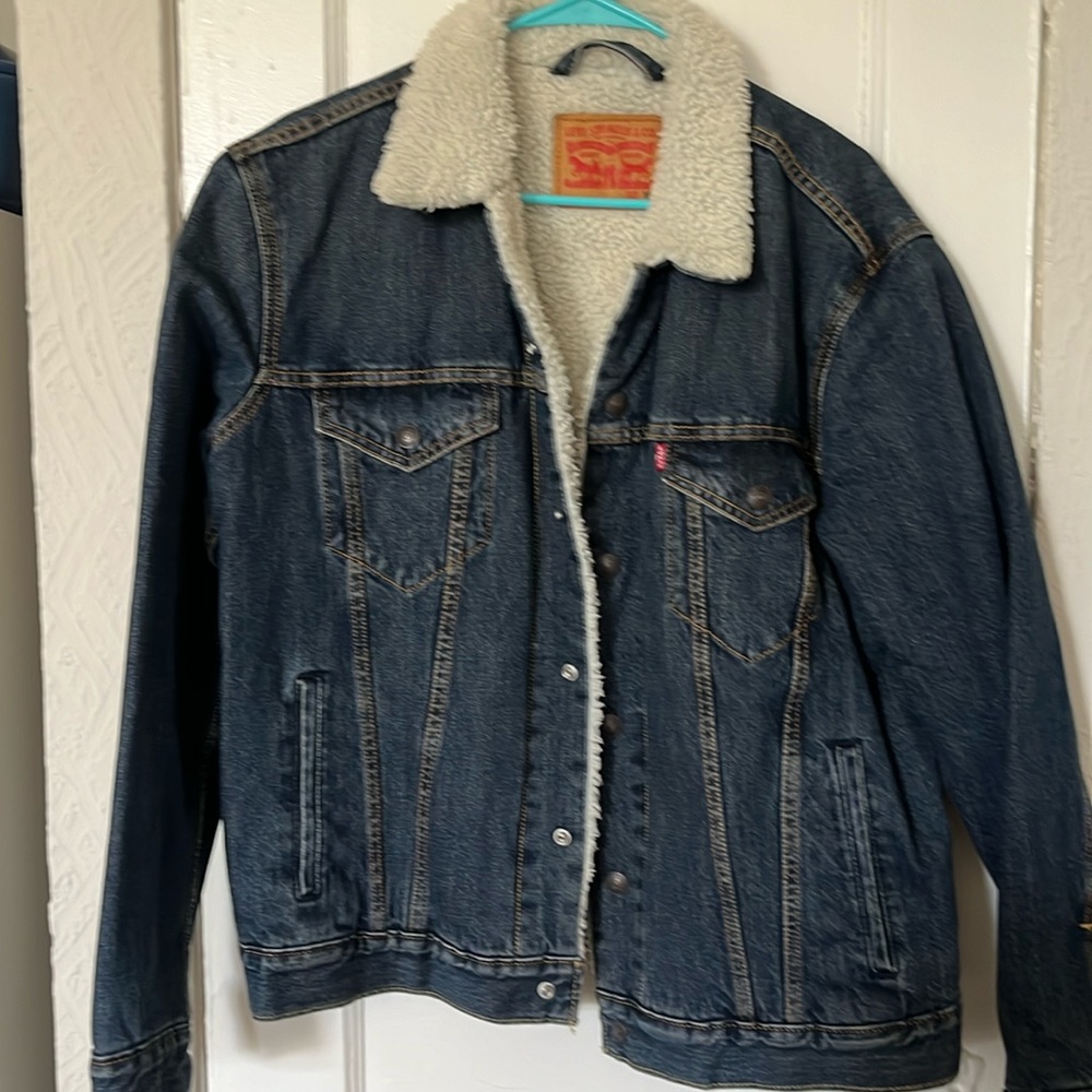 Levi’s Denim Sherpa Jacket